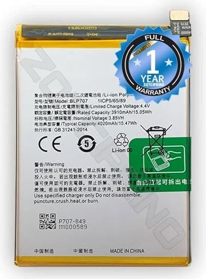 Image of OriginaI BLP707 Battery for Oppo F11 / CPH1913 Battery with 1 Year Warranty****(N40)