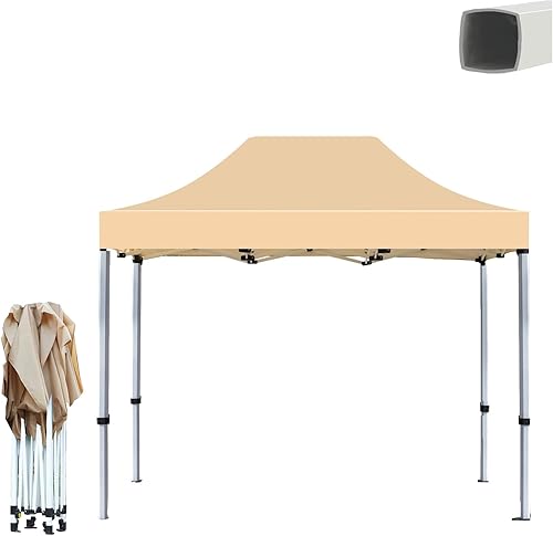 Toldo plegable Carpa Plegable 3 alturas ajustables, toldo portátil fácil de almacenar Aislamiento transpirable y ventilado, Cenador de Jardín