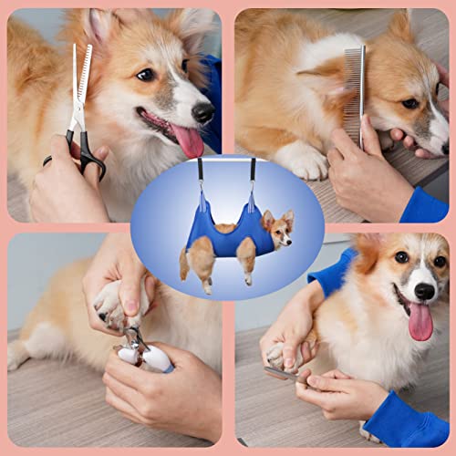 12 in 1 Pet Dog Grooming Hammock Harness for Cats & Dogs, Dog Grooming Harness with Nail Clippers/Trimmer/Scissors/Comb… - Image 7