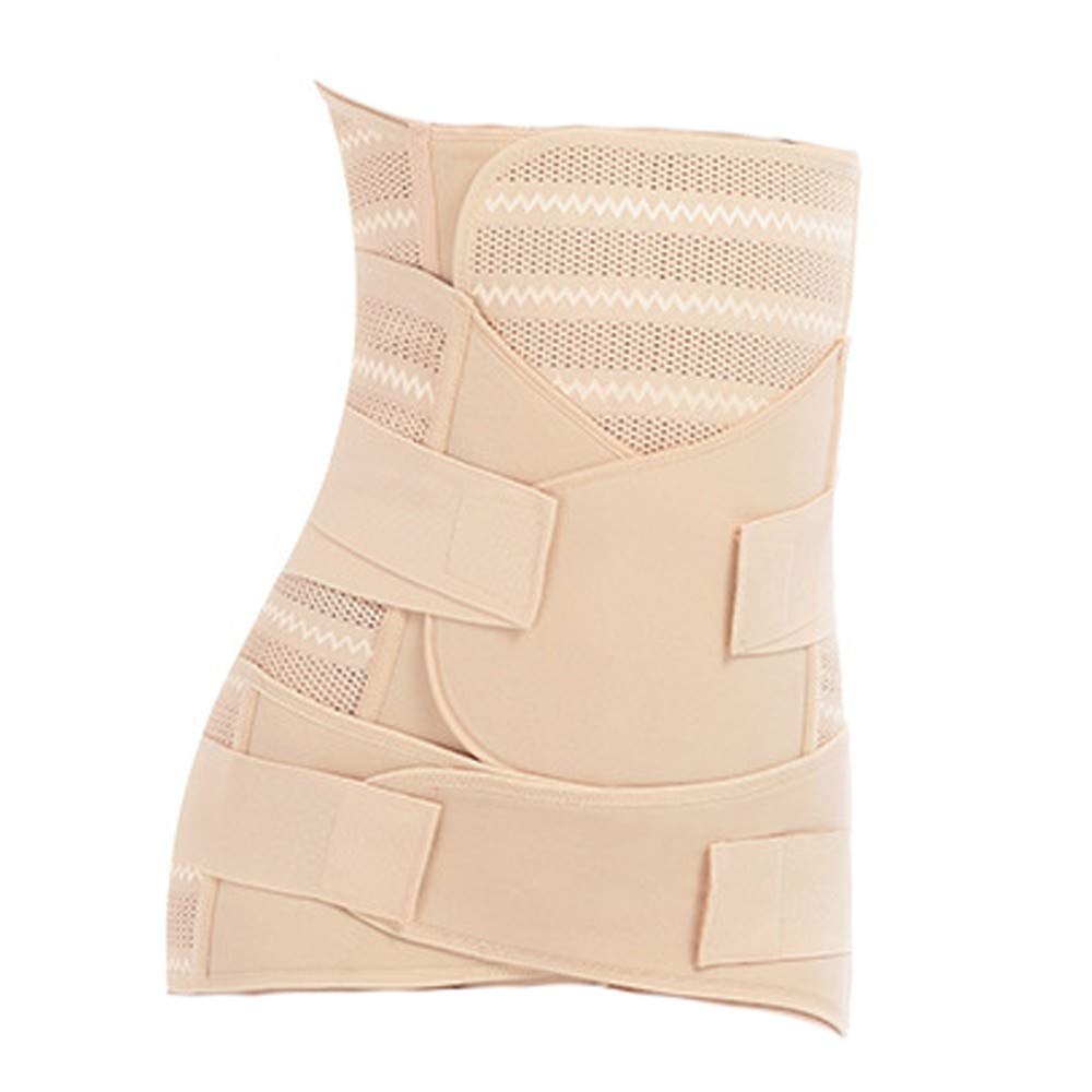 DLRUIHENGXIANGMU Postpartum Recovery 3 in 1 Post Belly Band with Pregnant Women Breathable Abdomen with Waist Belt Wrap Postpartum to The Caesarean Section Restraint Straps