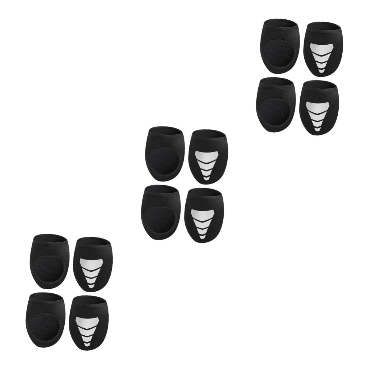 INOOMP 6 Paires Accesorios De Motocicleta Accessoires De Plein Air Couvre-Chaussures Coupe-Vent Couvre-Orteils Couvre-Orteils pour Chaussures De Vélo Couvre-Chaussures D'Extérieur