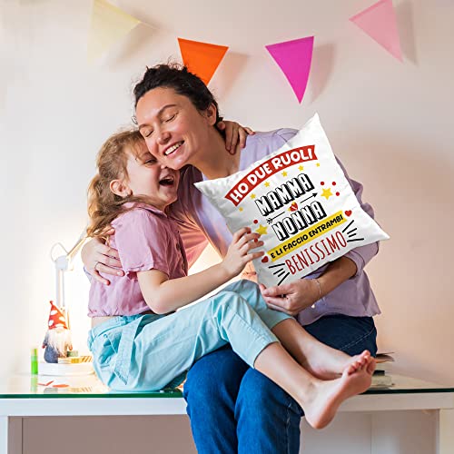 ÏMPRÜM Idea Regalo Festa della Mamma,Cuscino con