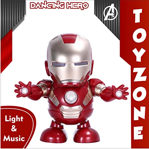 Image of Toyzone Dance Hero-21544 | Electronic Toy | Dancing Hero | Musical Toys | Music with Dance Movement | Battery Operated Toy | Light & Music | Age 12+ Months