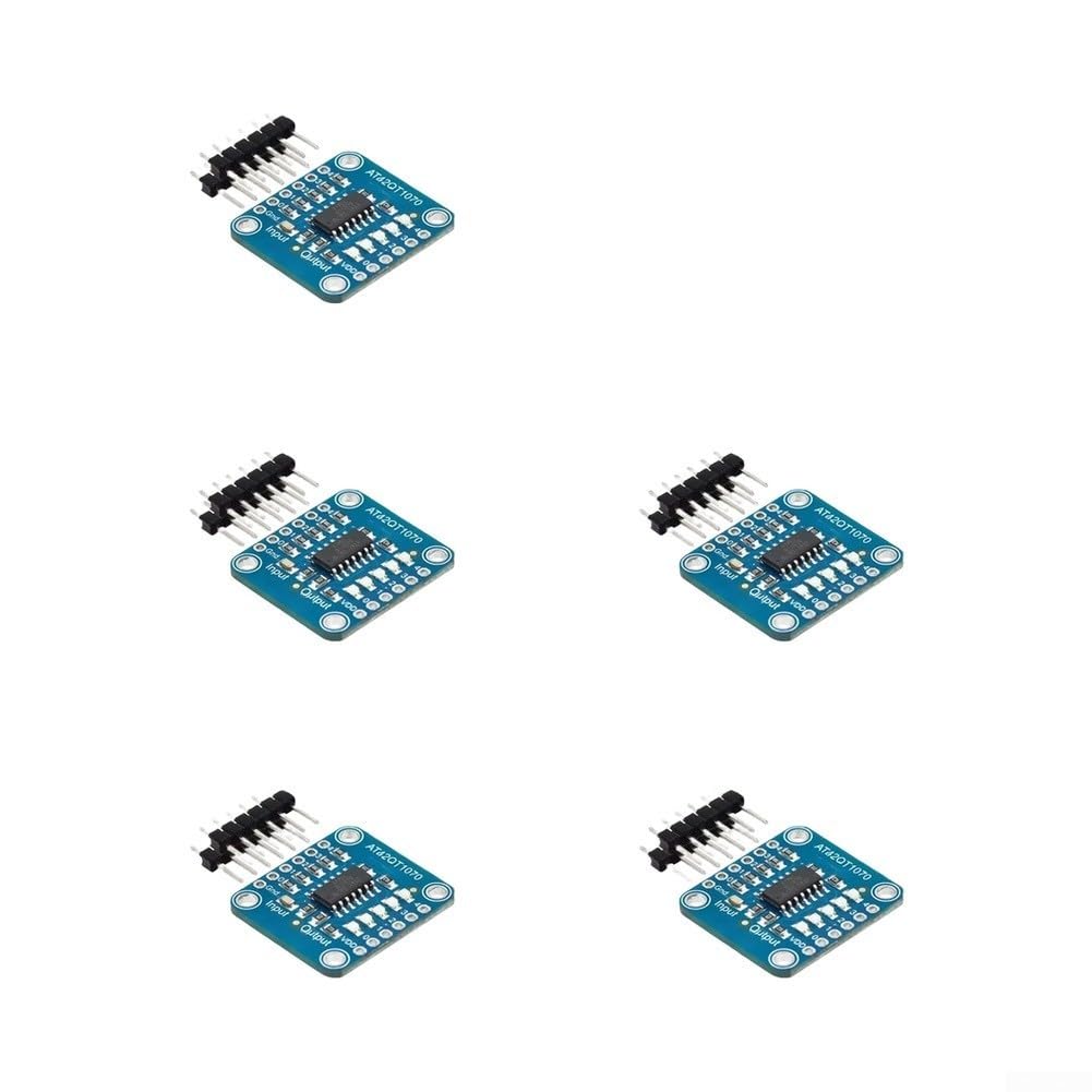 AT42QT1070 IC, 5 pads conducteurs, sortie niveau bas, indicateur LED, tension 1.8-5.5V pour microcontrôleur