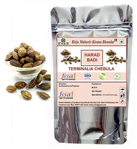 BIRJU MAHAVIR Harad Badi, Yellow Terminalia Chebula, Natural, 1 kg (B07JW5M69Y) Amazon Price History, Amazon Price Tracker