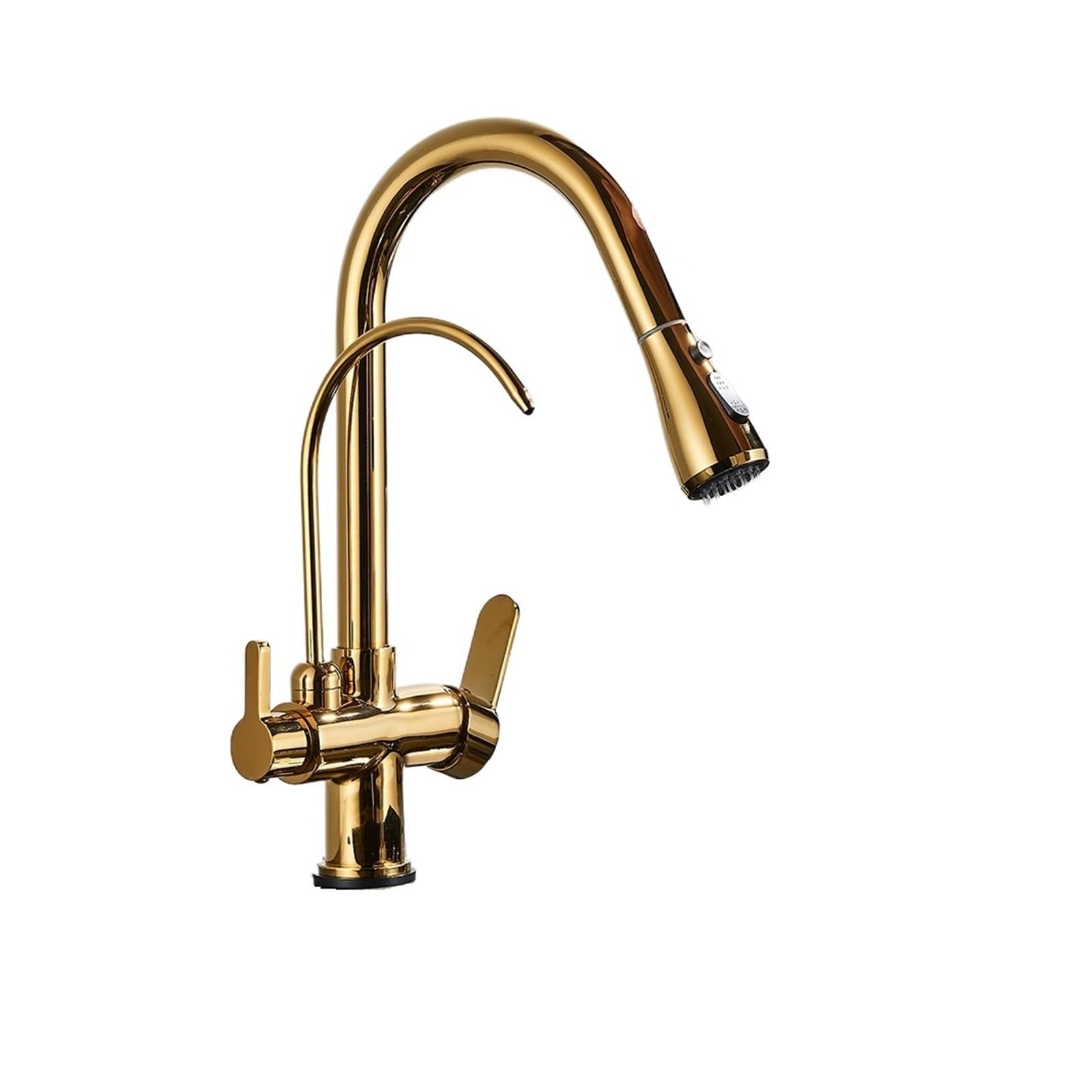 BHFPFZA d Touch Sensor Kitchen Faucet with Swivel Sprayer Antique Filter Mixer Tap Easy Install Pure Water C for Home & Restaurant Use