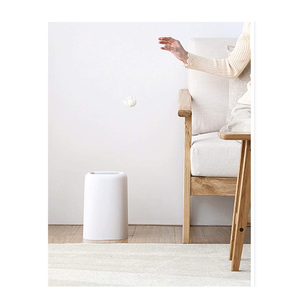 Amazon｜ゴミ箱 おしゃれ 樽型プラスチックごみ箱、2.1ガロン容量