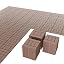 Brown LSTPK-44 Pcs (44 Sq Ft)