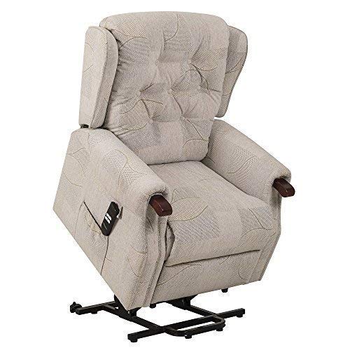 Warwick Dual motor electric riser and recliner chair with wooden