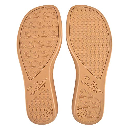 Image of Hot Chocolate Design Chocolaticas Funky Ballerina Mary Jane for Women, Cactus, 5 Women