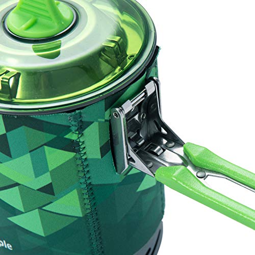 Fire-Maple Fixed Star 2 Backpacking and Camping Stove System - Outdoor Propane Camp Cooking Gear, Portable Pot/Jet Burner Set, Ideal for Hiking, Trekking, Fishing, Hunting Trips and Emergency Use