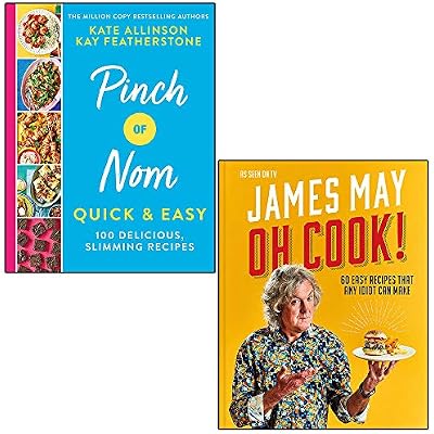 Pinch of Nom Quick & Easy and Oh Cook! 2 Books Collection Set