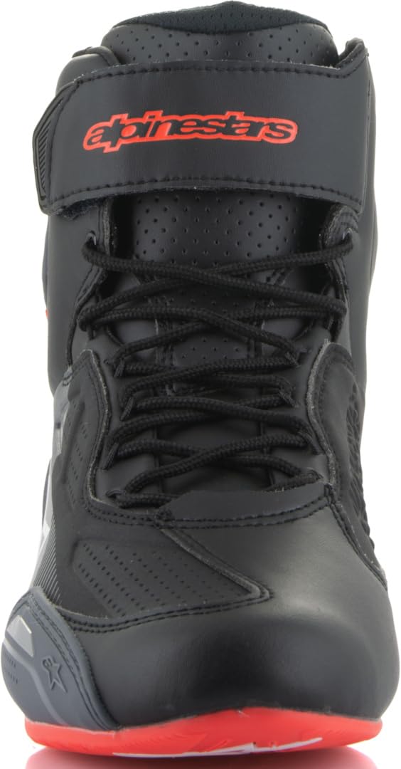 Alpinestars Faster 3 2024 perforowane buty motocyklowe, czarny/szary/czerwony, 7 (39)
