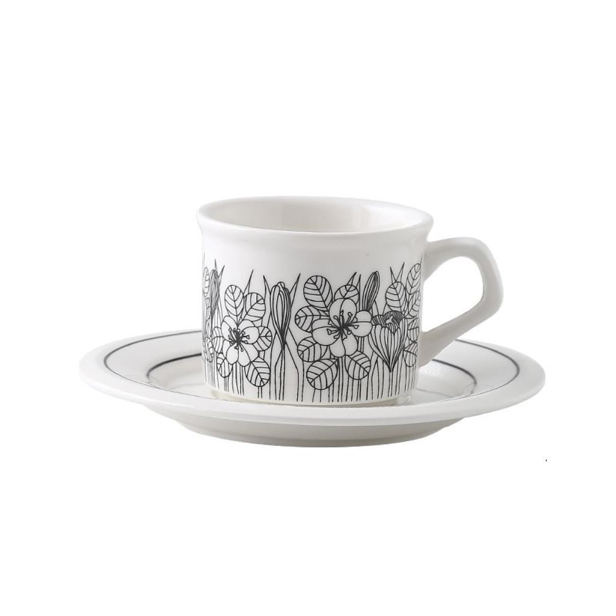Amazon.co.jp: MJKQ9 マグカップ 150cc コーヒー 紅茶 ホワイト カフェ