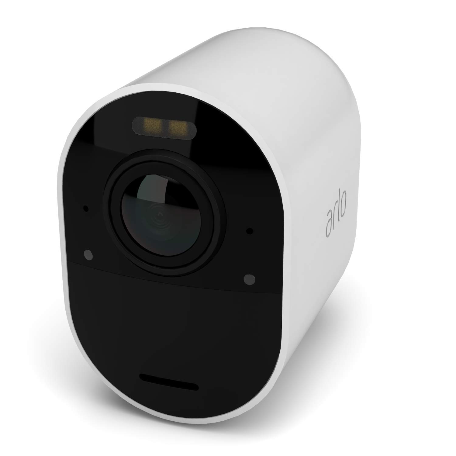 Arlo Ultra 2 Camara de Vigilancia WiFi Exterior 4K, Seguridad Interior, Sensor de Movimiento, Alarmas para Casa, Visión Nocturna Color, Prueba de Secure App Incluida, 3 Cámaras, Blancas