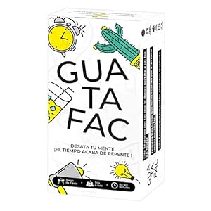 GUATAFAC – Juego de mesa – Juego de cartas para fiestas y risas – Edición Español