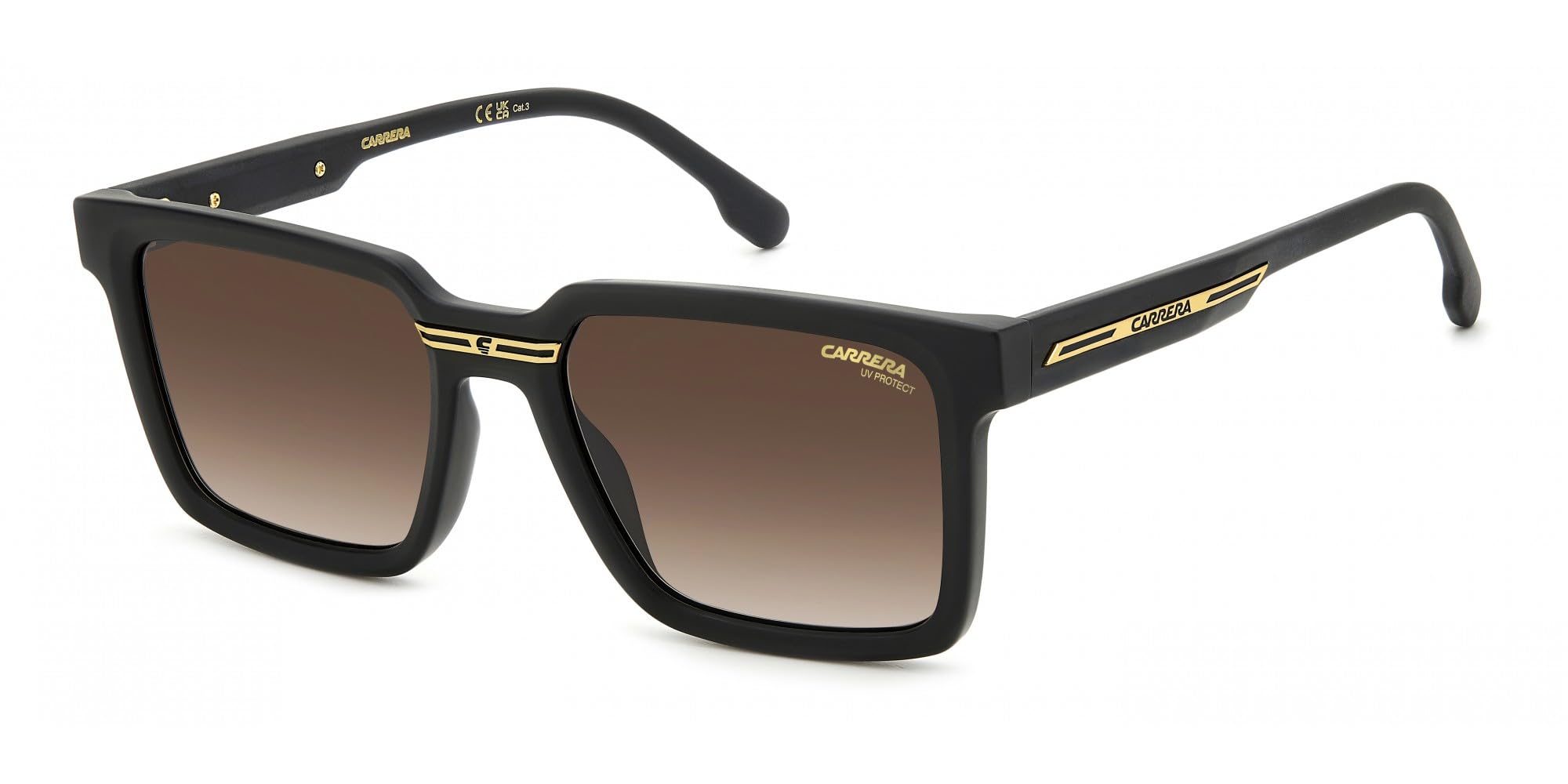 Carrera VICTORY C 02/S MATTE BLACK/BLACK BROWN GREEN ANTIREFLEX 54/19/145 men Sunglasses