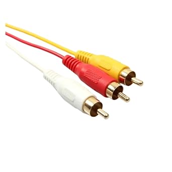 1.5M 5FT HDMI-Compatible Av Male to 3 R/CA Conversion TV Set-Box DV DVD Video Cable to 3rca Digital Wire Converter Adapter