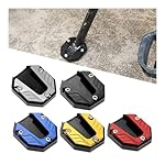 Motorcycle-Foot-Plate-Pad-Universal-Support-Plate-Anti-Skid-Side-Stand-Enlarger-Aluminium-Alloy-Motorcycle-Side-Stand-Extension-for-Motorbike-Scooter-Bike