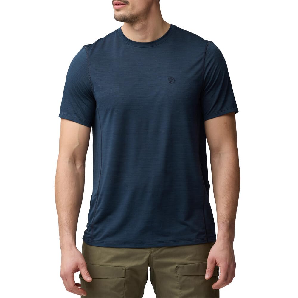 Fjallraven Abisko Lite T-Shirt - SS25 Dark Navy