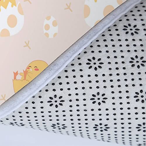 Badematten Set 3D 40x60 Küken Badezimmerteppich-Set absorbierend 3-teiliges maschinenwaschbare weich badteppich schnell… – Bild 7