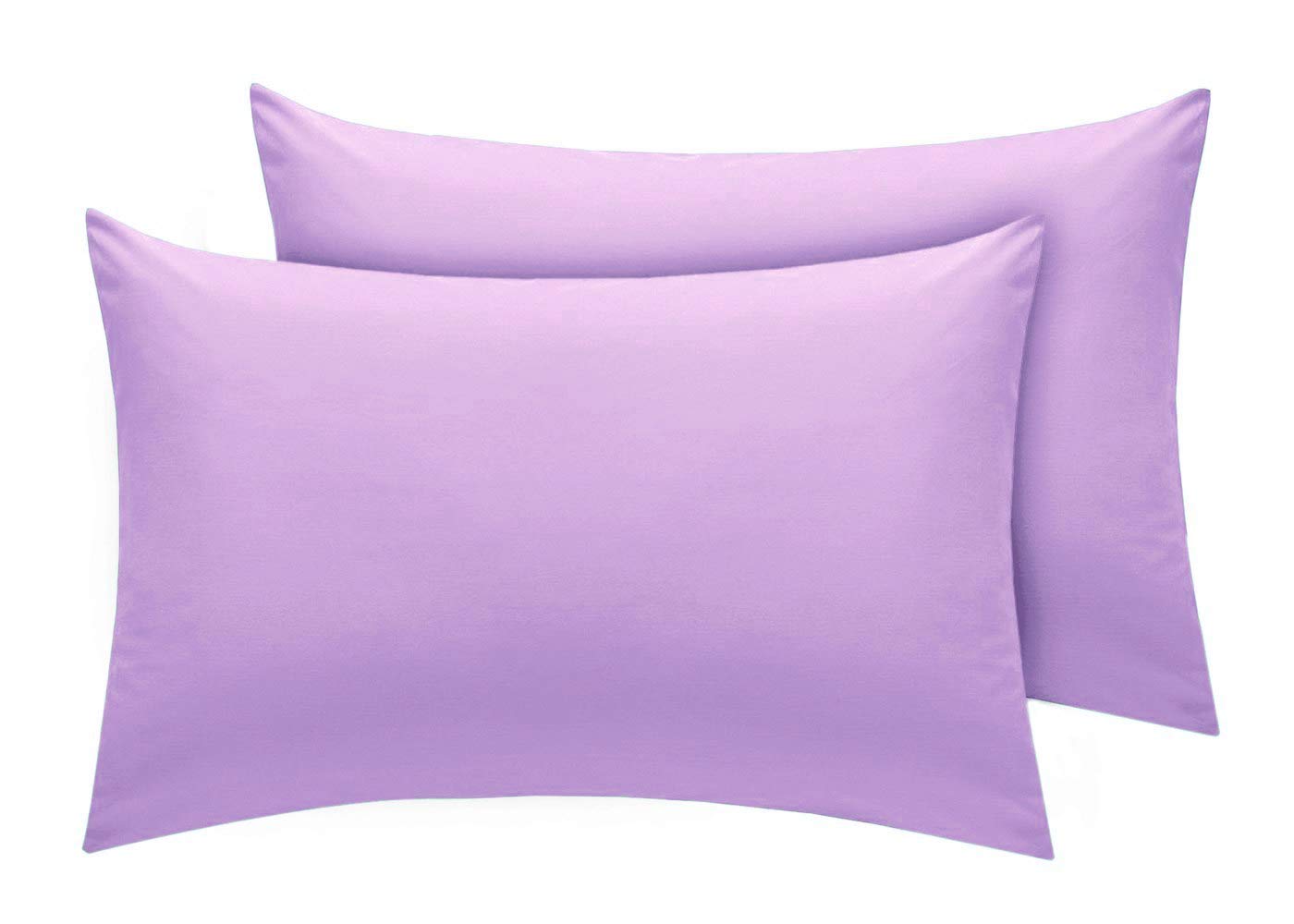 Amigozone Lilac Egyptian Cotton 200 Thread Count Pillow Pair (, Pillow Pair)
