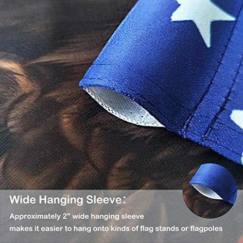 Joven God Bless America Eagle Garden Flag- Double Sided 4Th Of July Patriotic Strip And Star American Eagle Vertical Yard Flags Banner 12.5 X 18 Inch #TOP6