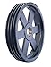 Browning 4MV5V90R Companion Sheave, 4 Groove, Bushed, MVP Companion, Cast Iron Sheave, for 5V Section Belt, Uses R1 Bushing