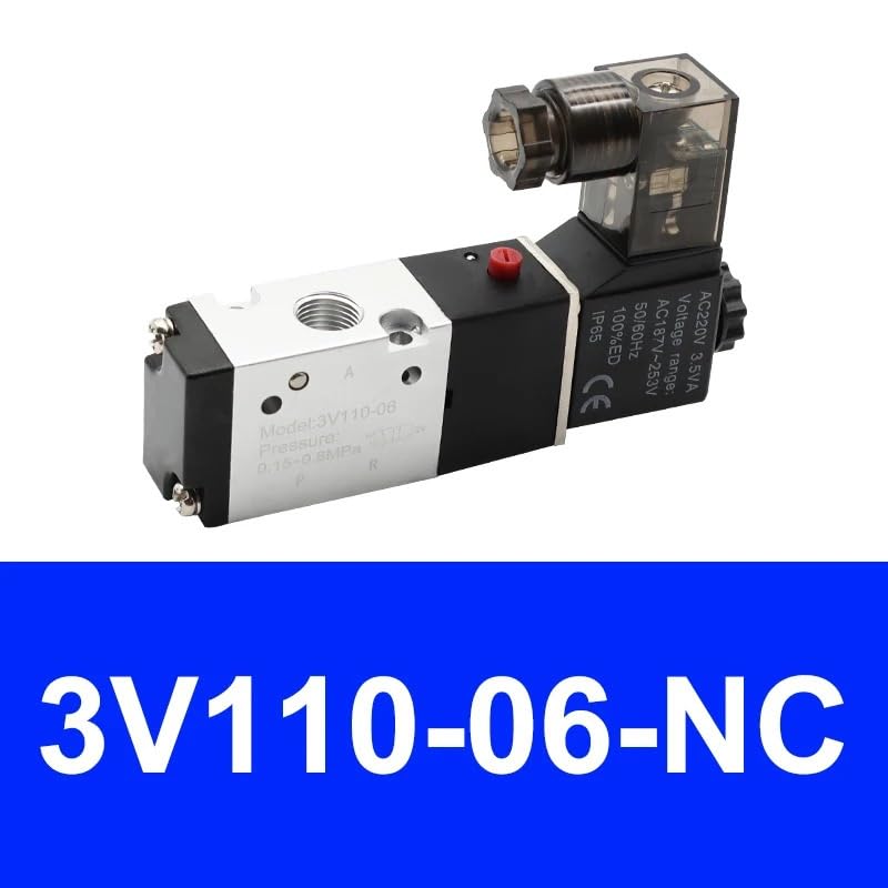 Électrovanne de commande pneumatique à action directe 3V410-15 12V continue - 2