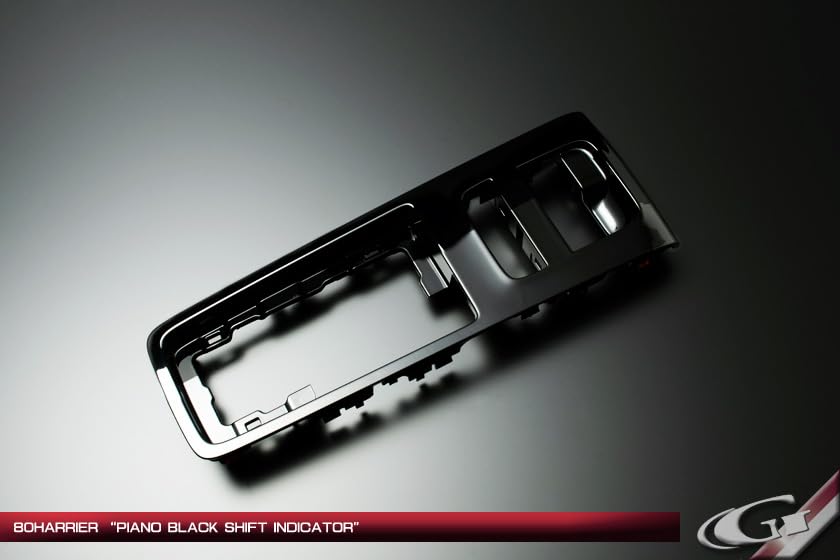 ハリアー80系専用 グラージオ ピアノブラック シフトインジケーター　(交換式) ハリアー80系 ピアノブラック シフトインジケーターカバー