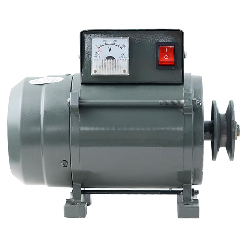 Generatore senza spazzole a magneti permanenti da 3500 W 220 V, alternatore con nucleo in rame puro con regolatore di tensione, alimentazione a basso rumore per illuminazione domestica, off-grid o