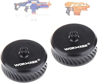 Worker Flywheel Black Slanted Power Type for Nerf STRYFE Rapidstrike