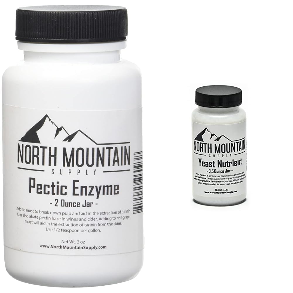 North Mountain Supply Pectic Enzyme and Yeast Nutrient Bundle