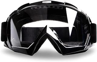 Motorcycle Goggles Dirt Bike Goggles Motocross Goggles Windproof ATV Goggles Dustproof Racing GogglesScratch Resistant Ski...