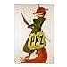 Fox Pkz by Vintage Apple Collection, 22x32-Inch Canvas Wall Art