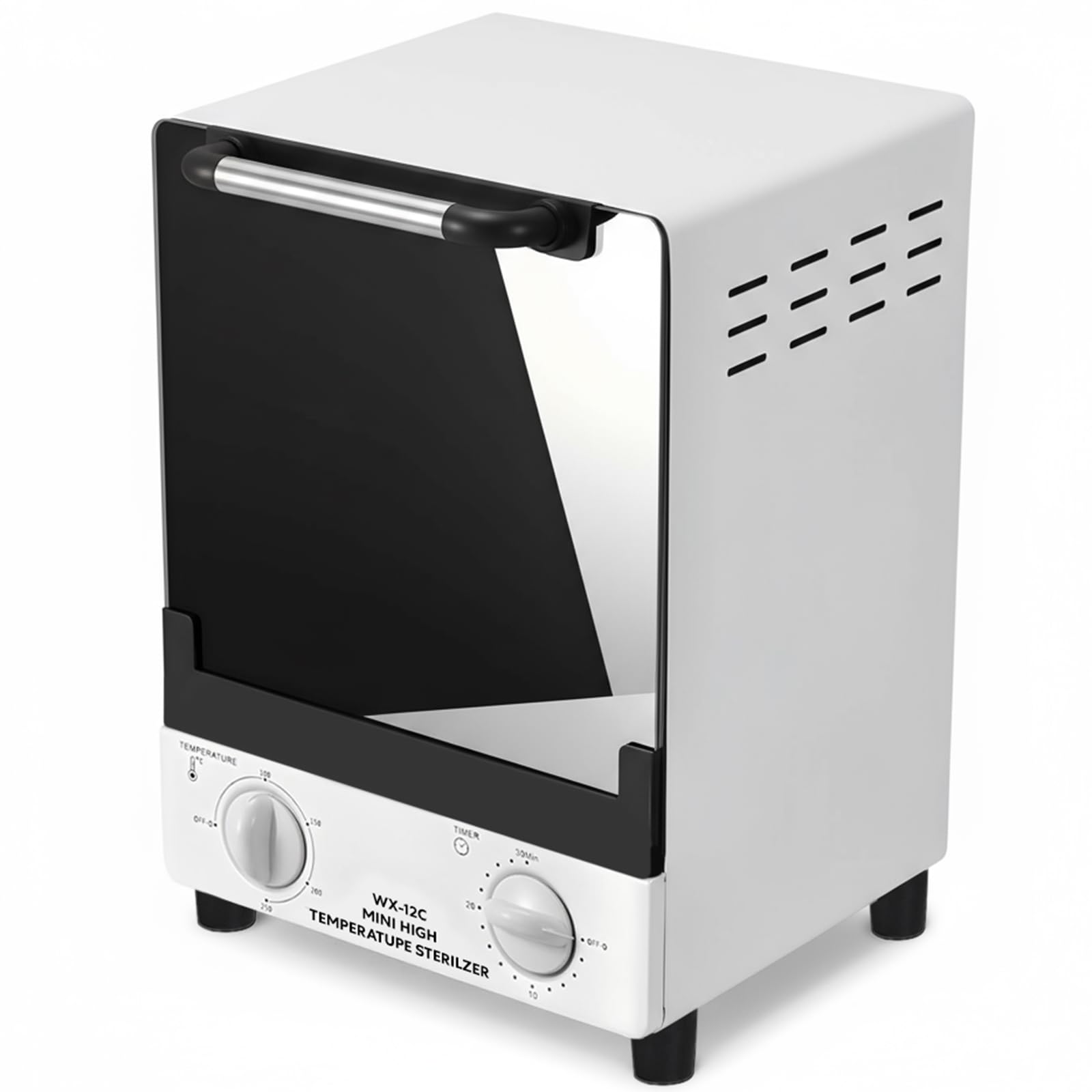 Hochtemperatur-Sterilisator 12 Liter Hochdruck-Sterilisator, Werkzeug Sterilisatoren mit Temperaturregelung und Timer, Trockene Hitze Sterilisator mit Tablett für Friseursalon, Spa, Nagelstudio