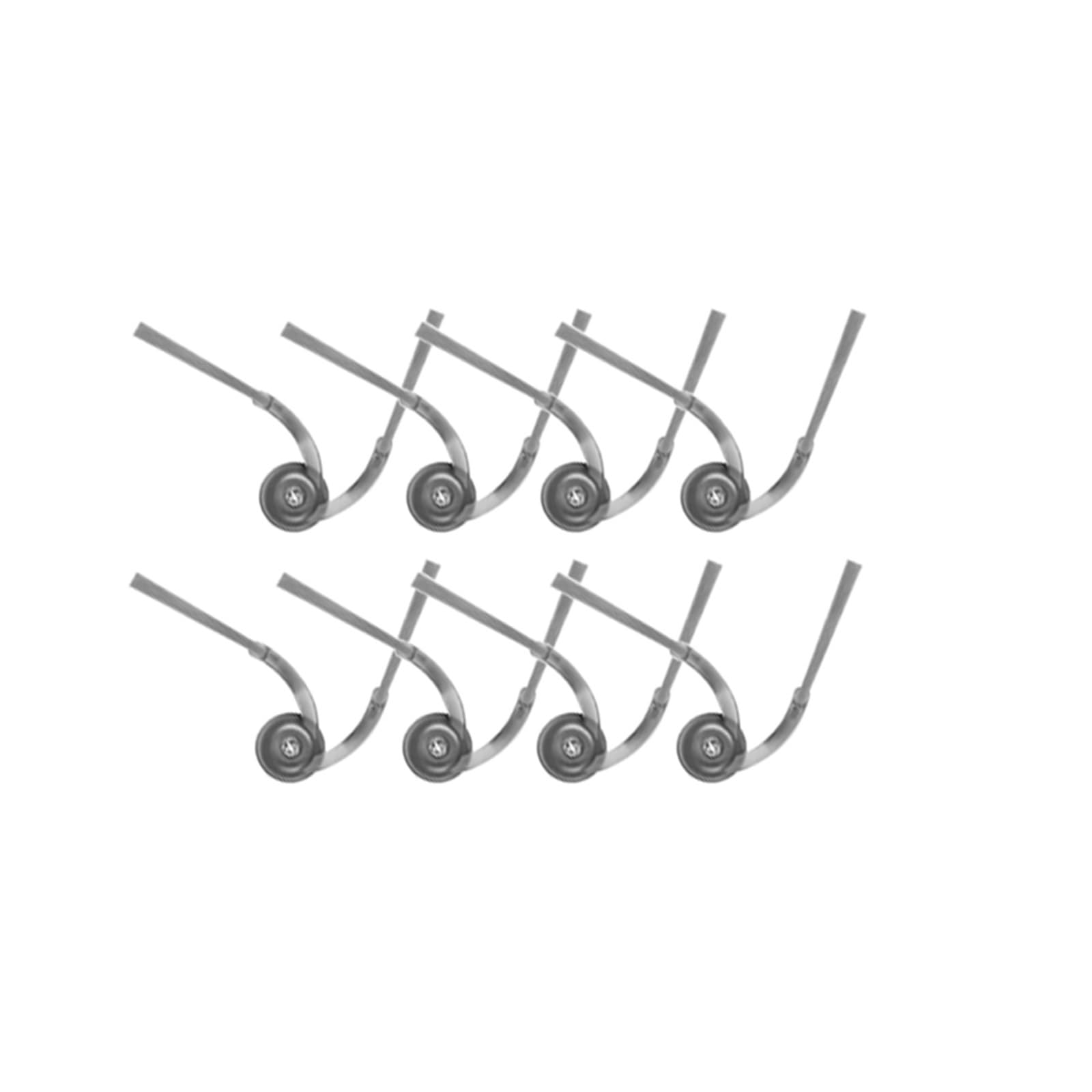GENTERUN Sweeping Robot Side Brush,Compatible For Roborock,Qrevo L/QR 798/QV 35A/QR 598 Robot Vacuum Cleaner Accessories Replacement side brushes(8pcs)