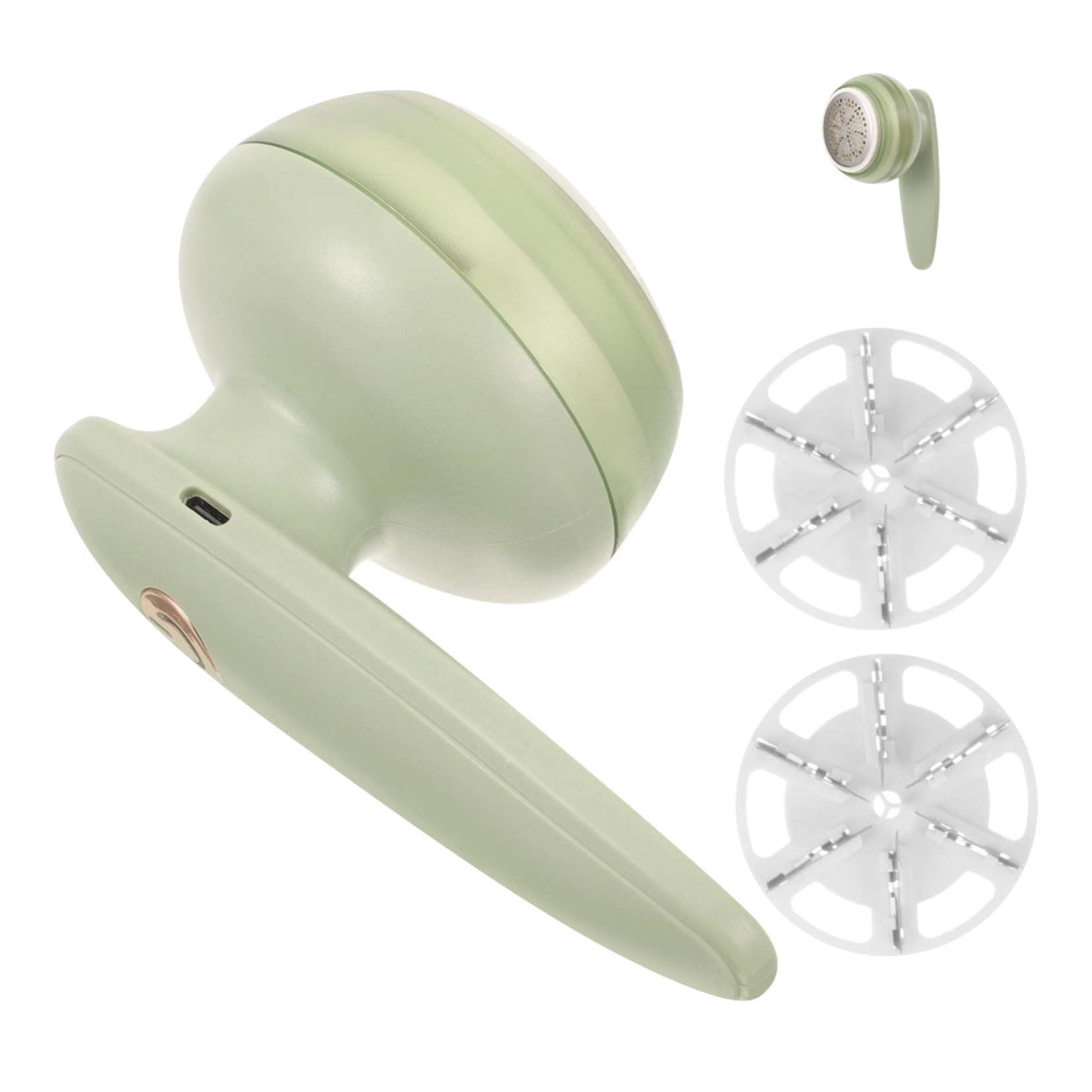 Healeved 3 Set Rimuovi pelucchi rasoio per abbigliamento rasoio portatile per abbigliamento dispositivo di rimozione attrezzo kit levapelucchi per vestiti rasoio in tessuto fuzz Metallo
