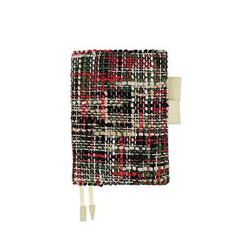 Hobonichi Techo Planner - Japanese Fabric: Iwate Home Spun - Saikoshi Set (English/A6/Jan 2018 Start)