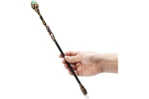 Healing Crystal Wand - Amethyst Wand Green Aventurine Gemstone Magic Wand