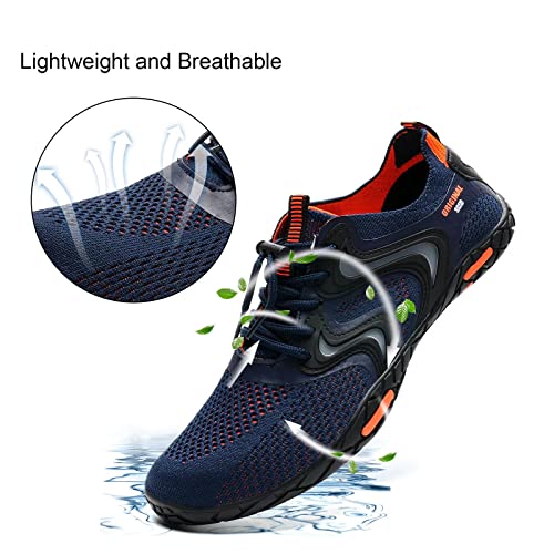 Image of YALOX Water Shoes Men's Women's Swim Shoes Outdoor Beach Barefoot Quick-Dry Aqua Pool Socks Swimming Yoga Surfing Exercise