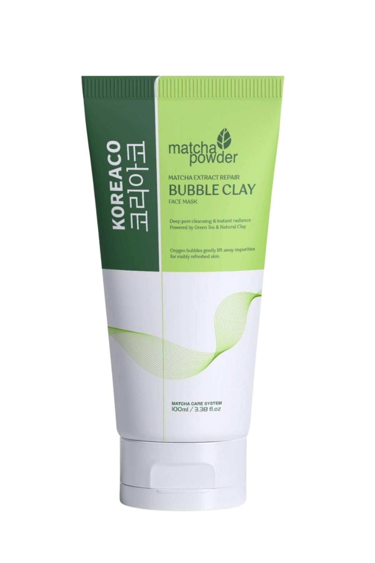 Matcha Mucize Bubble Clay Yüz Maskesi | Gözenek Temizleyici Yenileyici Köpüren Yüz Maskesi 100 ml
