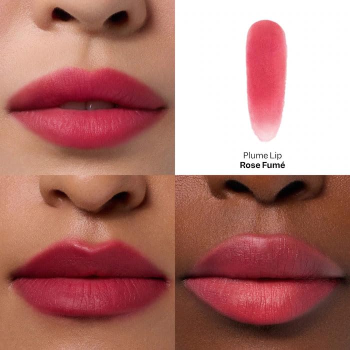 VIOLETTE-FR - Plume Lip Feather Matte Lip Whip – Moisturizing, Long-Wear & Weightless Lip Color with Soft-Blur Finish | Vegan & Cruelty-Free - Color: Rose Fume - (smoky pink)