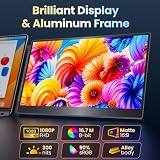 Upperizon Portable Monitor Foldable Dual Screen 15.6 inch FHD 90% sRGB Upperizon Portable Monitor Foldable Dual Screen 15.6 inch FHD 90% sRGB