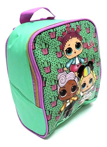 Mochila Infantil Lol Surprise Rodinhas G + Lancheira