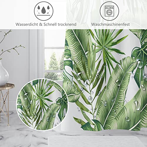 WONGS BEDDING Tenda da doccia 180 x 200 cm, con