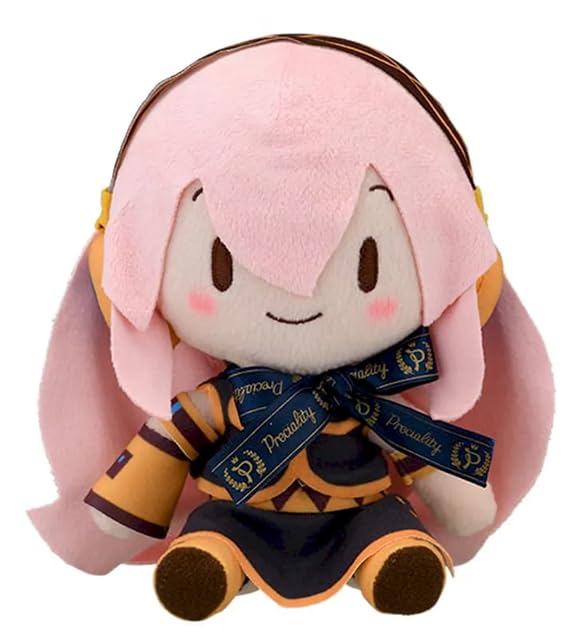 巡音ルカ　モアプラス　ふわぷち　ふわふわキーチェーンマスコット ぬいぐるみ 巡音ルカ モアプラス ふわぷち ふわふわキーチェーンマスコット