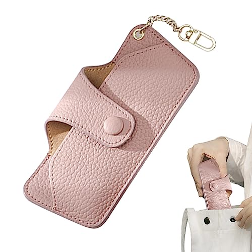 Bolsa para Óculos | Bolsa portátil para sol | Capa para couro camada superior, fina, portátil, estoj