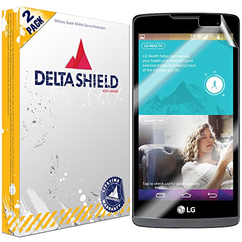 Deltashield Screen Protector For Lg Risio (Lg Sunset)(2-Pack) Anti-Bubble Military-Grade Clear Tpu Film #TOP24