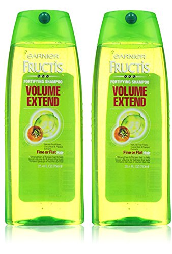 Garnier Fructis Volume Extend Shampoo for Fine or Flat Hair, 25.4 Fluid Ounce (Pack of 2)